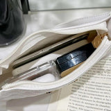 Lingge Embroidery Small Shoulder Bag Tote Messenger Underarm Bag