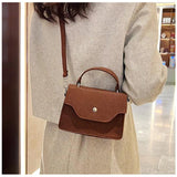 Female Messenger Shoulder Bag Solid Handbag