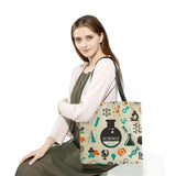 Outdoor Travel Ladies Shoulder Bag Natural Science Printed Tote Bag