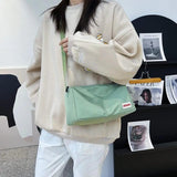 Women Girl Nylon Handbags Shoulder Bag Crossbody Messenger Bag