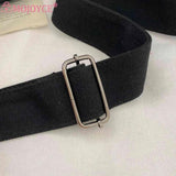 Canvas Underarm Bag Large Capacity Embroidered Letters Ladies Handbags Soft