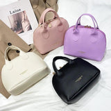 Embroidered Shell Bag Women Mini Shoulder Bag Casual Handbags