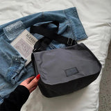 Nylon Shoulder Bag Casual Zipper All-match Handbag Purse