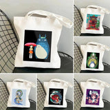 Totoro Shopping Bag Girl Canvas Shoulder Bag