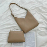Hot PU Leather Handbag Crossbody Shoulder Bag Panelled Purse Tote
