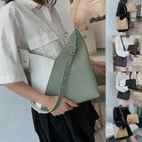 Hot PU Leather Handbag Crossbody Shoulder Bag Panelled Purse Tote