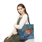 Mermaid Printed Beach Bag Eco-Friendly Foldable Tote