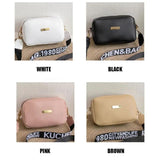 Women PU Leather Handbags Small Square Crossbody Messenger Bags
