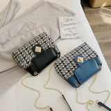 Women Small Handbag Shoulder Tote Satchel Retro Chain Messenger Cross Body Bags