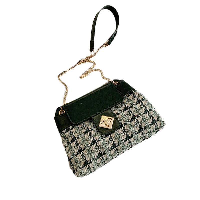 Women Small Handbag Shoulder Tote Satchel Retro Chain Messenger Cross Body Bags