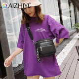 Summer Woven Crossbody Messenger Top-Handle Bag PU Leather Small Handbag