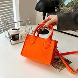 Women Felt Mini Purse Tote Bag Crossbody Handbag
