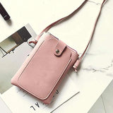 Frauen PU Mini Haspe Messenger Taschen Frauen Handy Tasche Beutel Frauen Crossbo