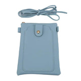 Frauen PU Mini Haspe Messenger Taschen Frauen Handy Tasche Beutel Frauen Crossbo