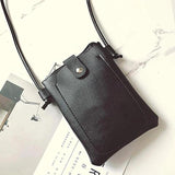 Frauen PU Mini Haspe Messenger Taschen Frauen Handy Tasche Beutel Frauen Crossbo