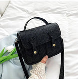 Pink Western Style Casual Handbag for Girls