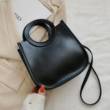 Square Handbags Women's PU Leather Shoulder Crossbody Bags