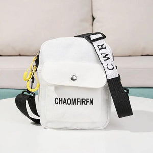 Canvas Shoulder Bag Zipper Messenger Clutch Purse Casual Tote Handbag