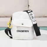 Canvas Shoulder Bag Zipper Messenger Clutch Purse Casual Tote Handbag