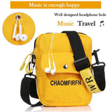 Canvas Shoulder Bag Zipper Messenger Clutch Purse Casual Tote Handbag