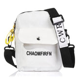 Canvas Shoulder Bag Zipper Messenger Clutch Purse Casual Tote Handbag