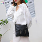 Vintage Women PU Leather Messenger Bag