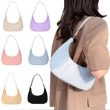Vintage Mini Shoulder Bag PU Leather Casual Retro Tote Bag