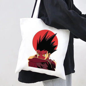 Killua Hunter Anime Manga xHuntEr Gon Pop Art School Girls Boys Messenger Bag