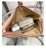 Women's PU Leather Embroidered Shoulder Bag