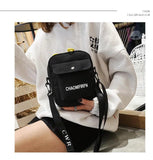 Casual Canvas Shoulder Bag Zipper Messenger Tote Handbag