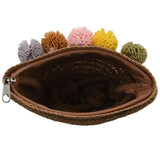 Girls Straw Rattan Weave Crossbody Bag For Baby Girls