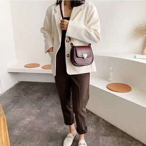Leather Crossbody Bag for Women Shoulder Bag Ladies Cross Body Bag