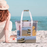 Large Capacity Beach Bag with Wet Dry Separation