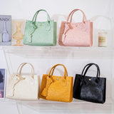 2023 Ladies Embossed Handbag Sweet Messenger Bag