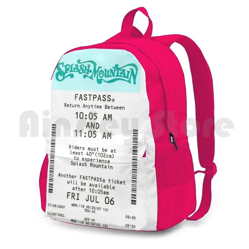 Waterproof Splash Mountain Fastpass Hiking Backpack