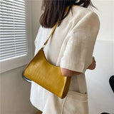 Stylish Crocodile Pattern Shoulder Bag for Women
