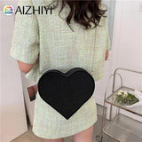 Heart Shaped Rhinestone Bag for Women, Birthday Present