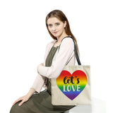 Love Is Love Tote Bag for Women Ladies