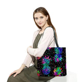 Teacher Gift Foldable Tote Bag Colorful Print Handbag Women Shoulder Bag