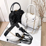 Female Embossed Hand Messenger Small Square Bag Shoulder Bag Purses Handbags Bag