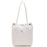 Summer Retro Korean-Style Corduroy One-Shoulder Handbag