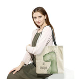 Animal Print Women Shoulder Bag Elephant Fox High Capacity