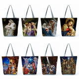 Customizable Sacred Saintess Print Handbag for Women & Baby