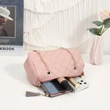 Women's Retro Underarm Bag PU Leather Shoulder Handbag