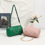 Women's Retro Underarm Bag PU Leather Shoulder Handbag