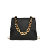 Women Bag Golden Chain Shoulder Diagonal Messenger Crossbody Bag