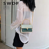 Pu Leather Crossbody Bags For Women Chain Messenger Shoulder Bag