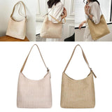 Boho Style Summer Tote Bag with Lining - Casual Handbags for Beach Travel