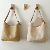 Boho Style Summer Tote Bag with Lining - Casual Handbags for Beach Travel