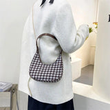 Retro PU Leather Shoulder Bag Casual Women Hobos Crossbody Bag